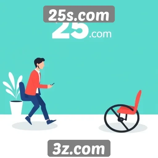 Acessibilidade do 25s.com para novos usuários