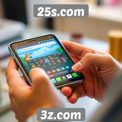 Experiência do usuário em dispositivos móveis no 25s.com