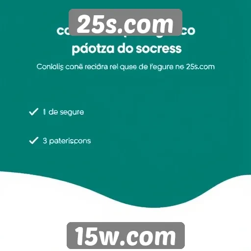 Métodos de pagamento aceitos no 25s.com