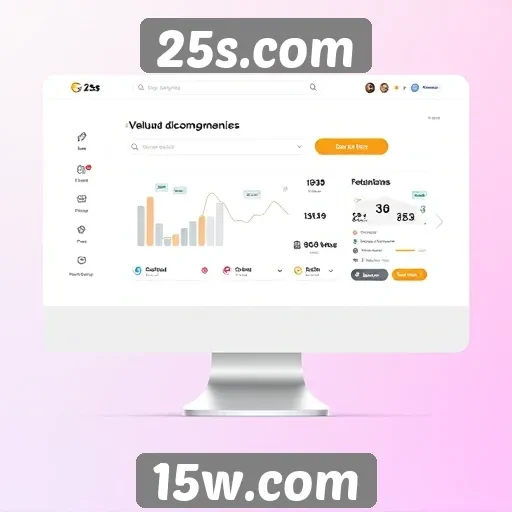 Análise da interface do usuário do 25s.com