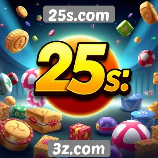 Variedade de jogos disponíveis no 25s.com